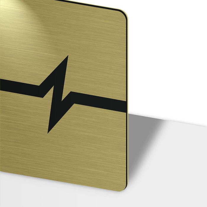 Laser Max - Oro Spazzolato/Nero/Oro Spazzolato