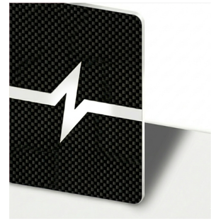 Laser Max - Carbon Fiber /Bianco