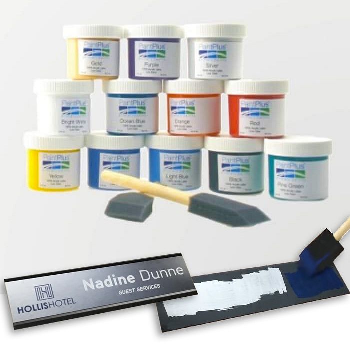 PaintPlus Primary - Kit Vernici acriliche atossiche per incisione laser